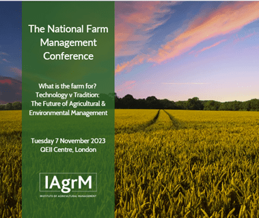 What is a farm for? IAgrM National Farm Management Conference returns